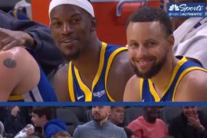 溫情時(shí)刻！斯潘塞兄弟對決 勇士灰熊所有球員+教練+球迷都在笑